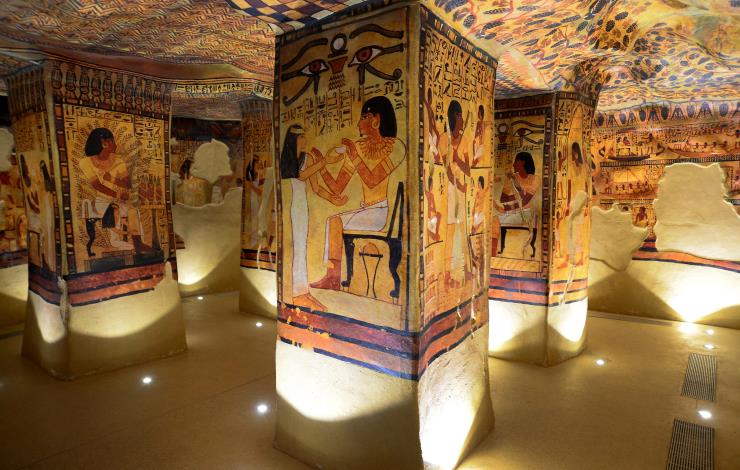Visite guidée de la galerie Égyptienne 1