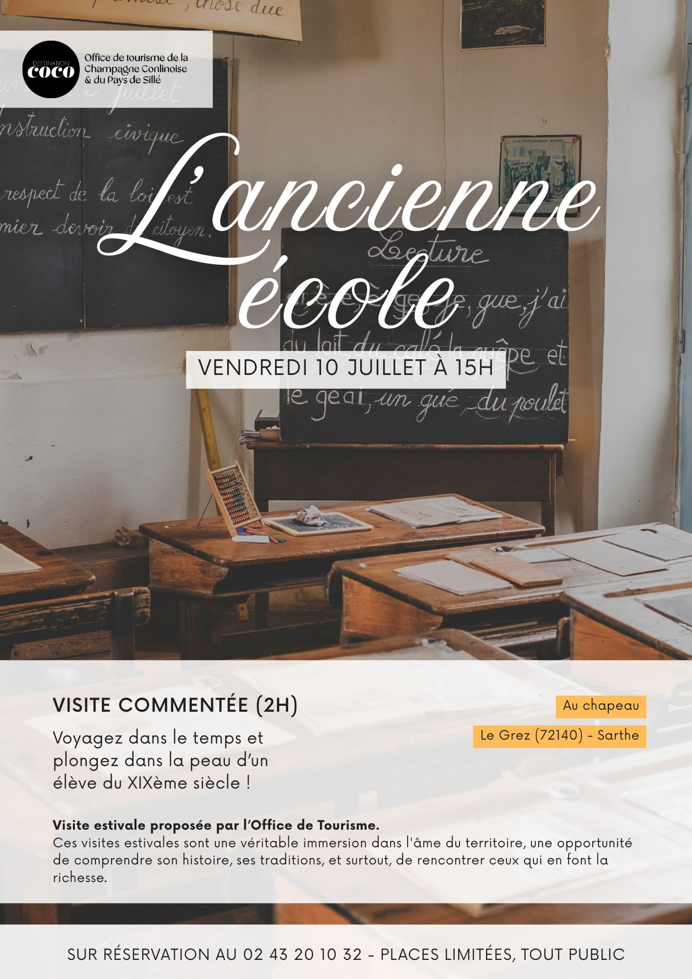Visite de l’Ancienne Ecole du Grez