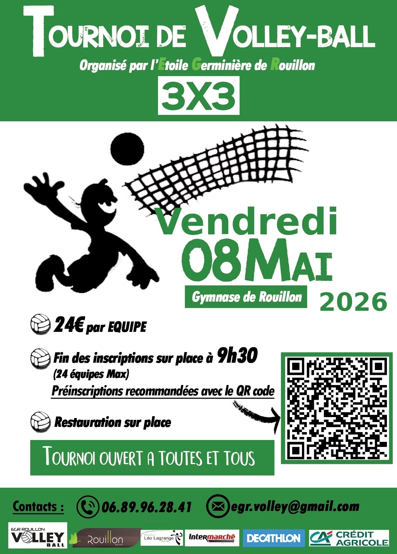 TOURNOI DE VOLLEY – ROUILLON