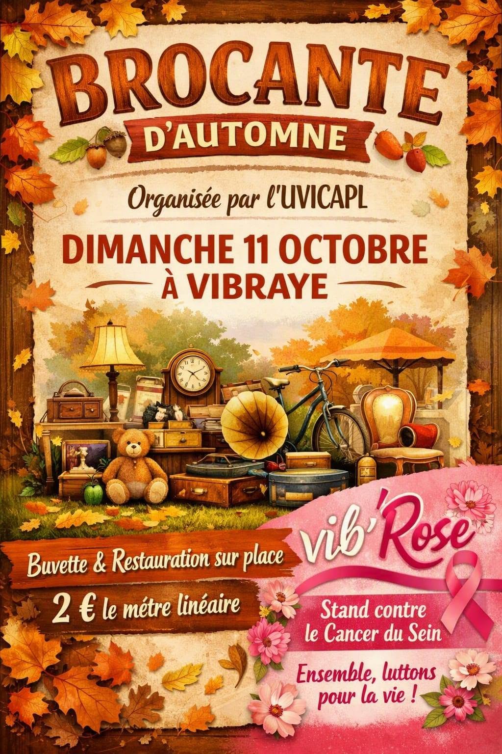 Brocante d'automne