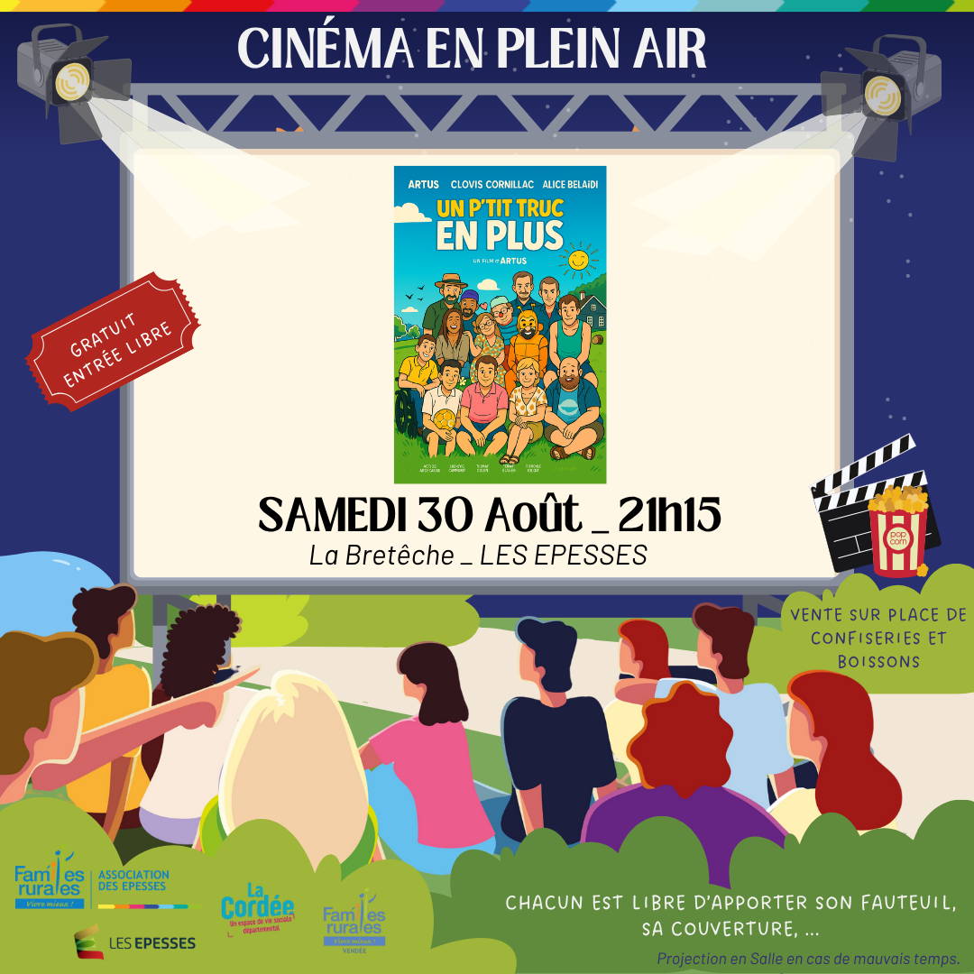 Cinéma en plein air  - Les Epesses