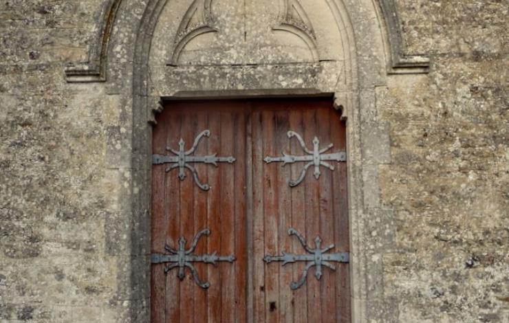 porte extérieure église Saint Longis