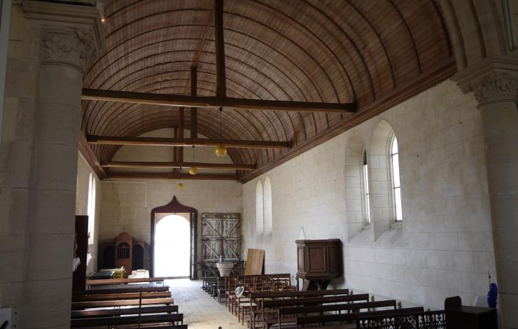 intérieur église Saint Longis