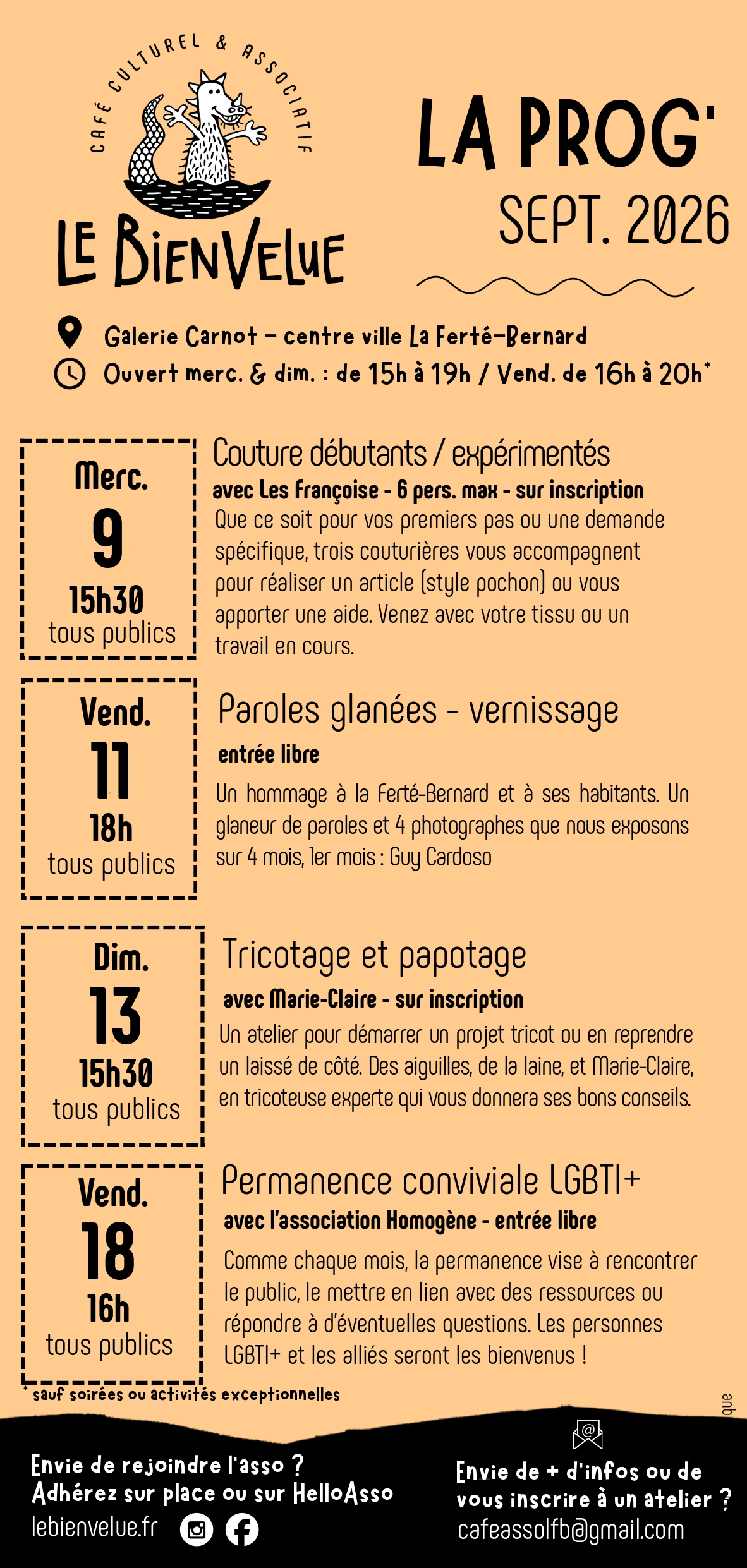 Permanence conviviale LGBTI+