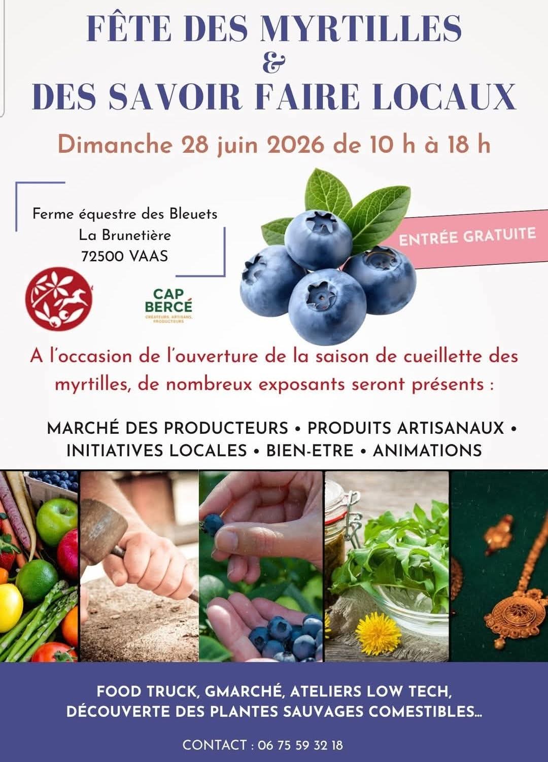 Fête des myrtilles et des savoir-faire locaux