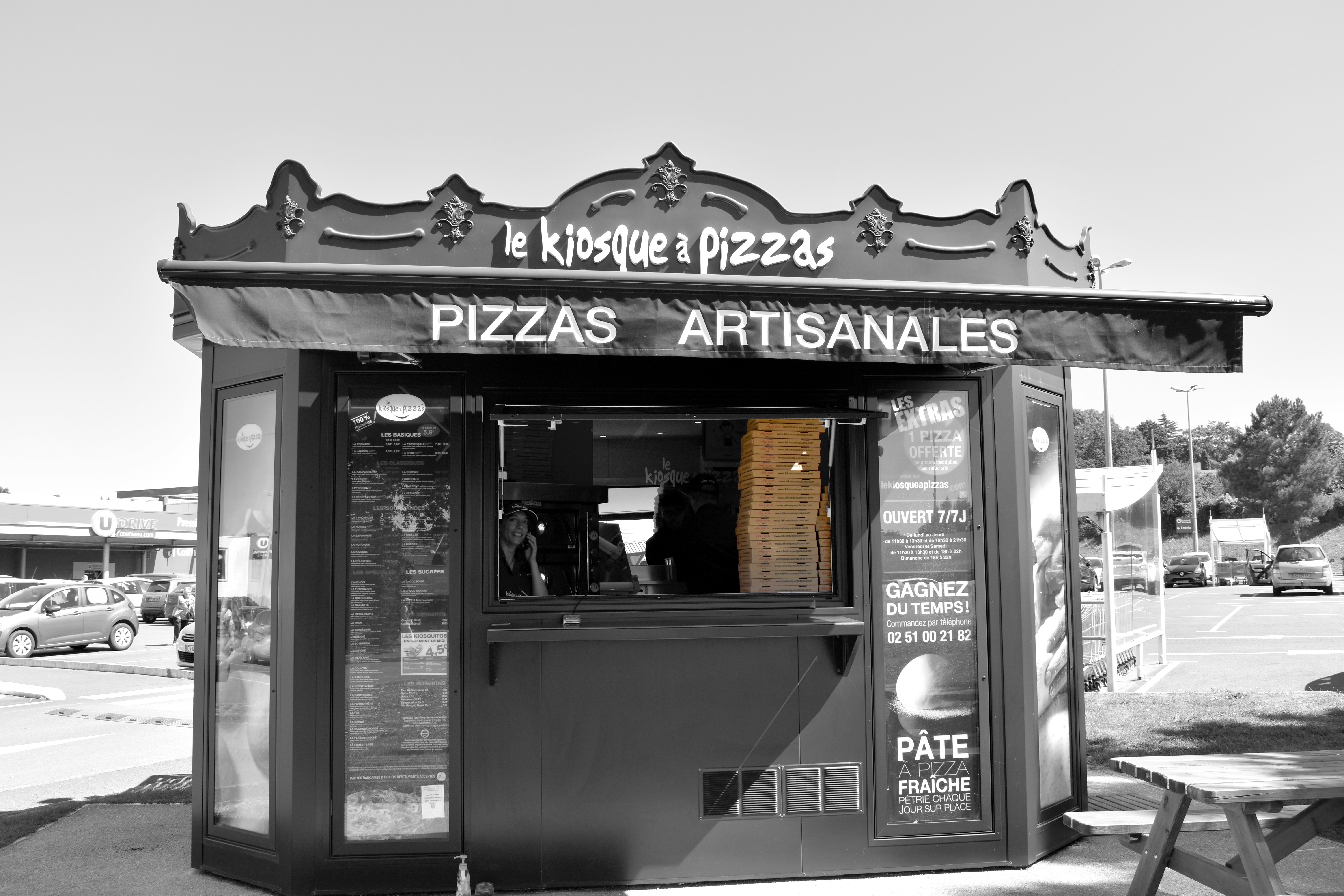 kiosque à Pizzas