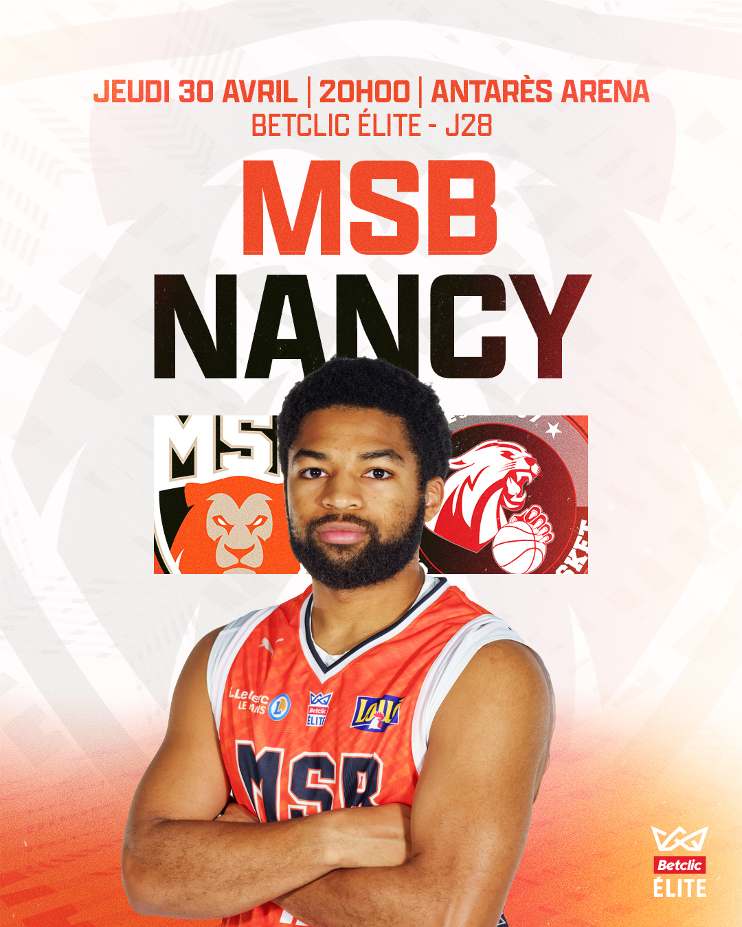MSB vs. NANCY- BETCLIC ÉLITE SAISON 25-26