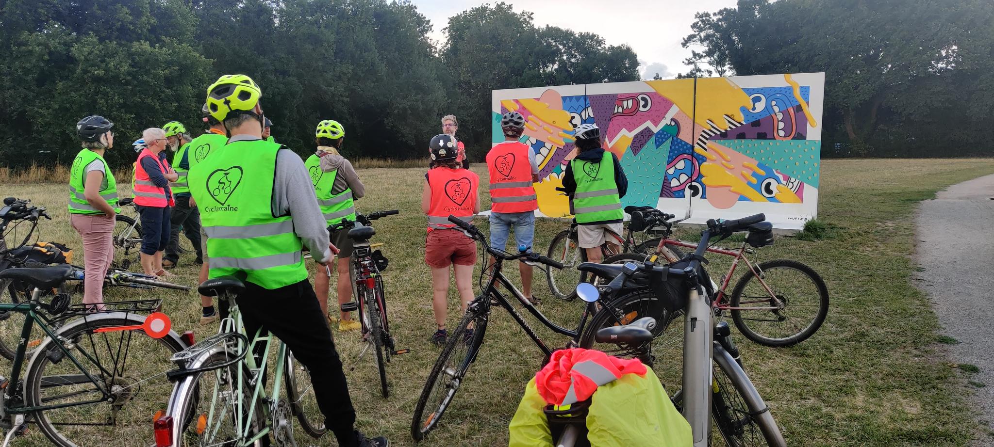 A Vélo Curieuz’Mans : balade Street-Art avec Cyclamaine