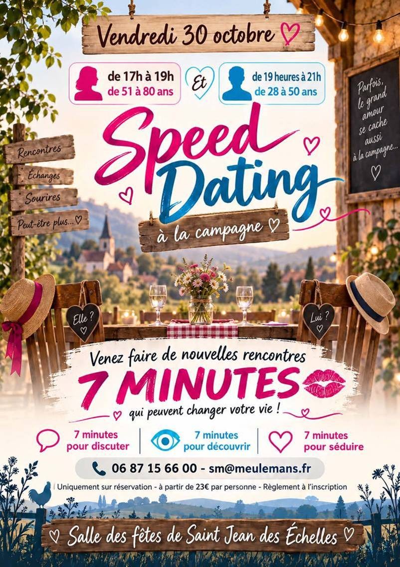 Speed dating à la campagne