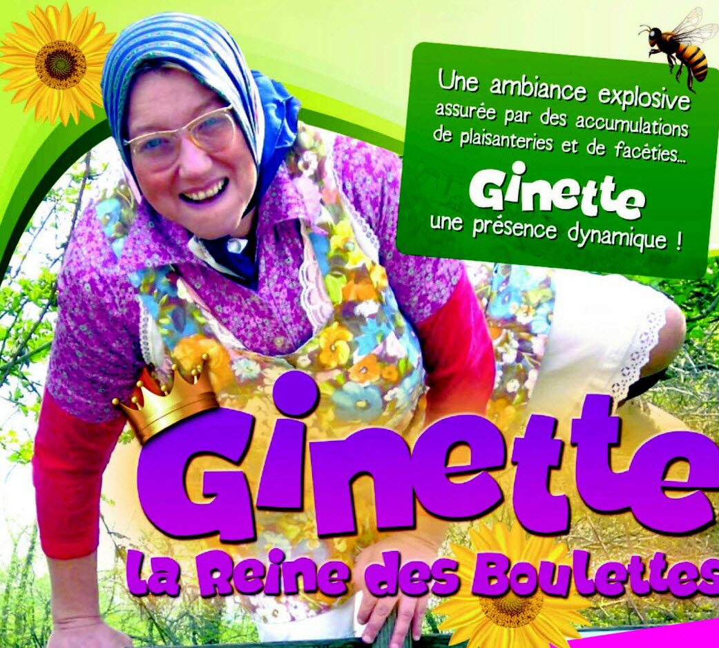 Spectacle humoristique « Ginette la reine des boulettes »