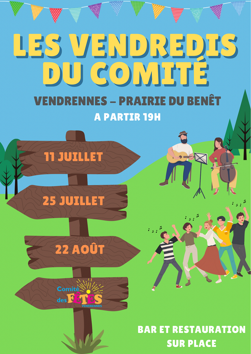Les Herbiers : Les Vendredis du comités - Vendrennes