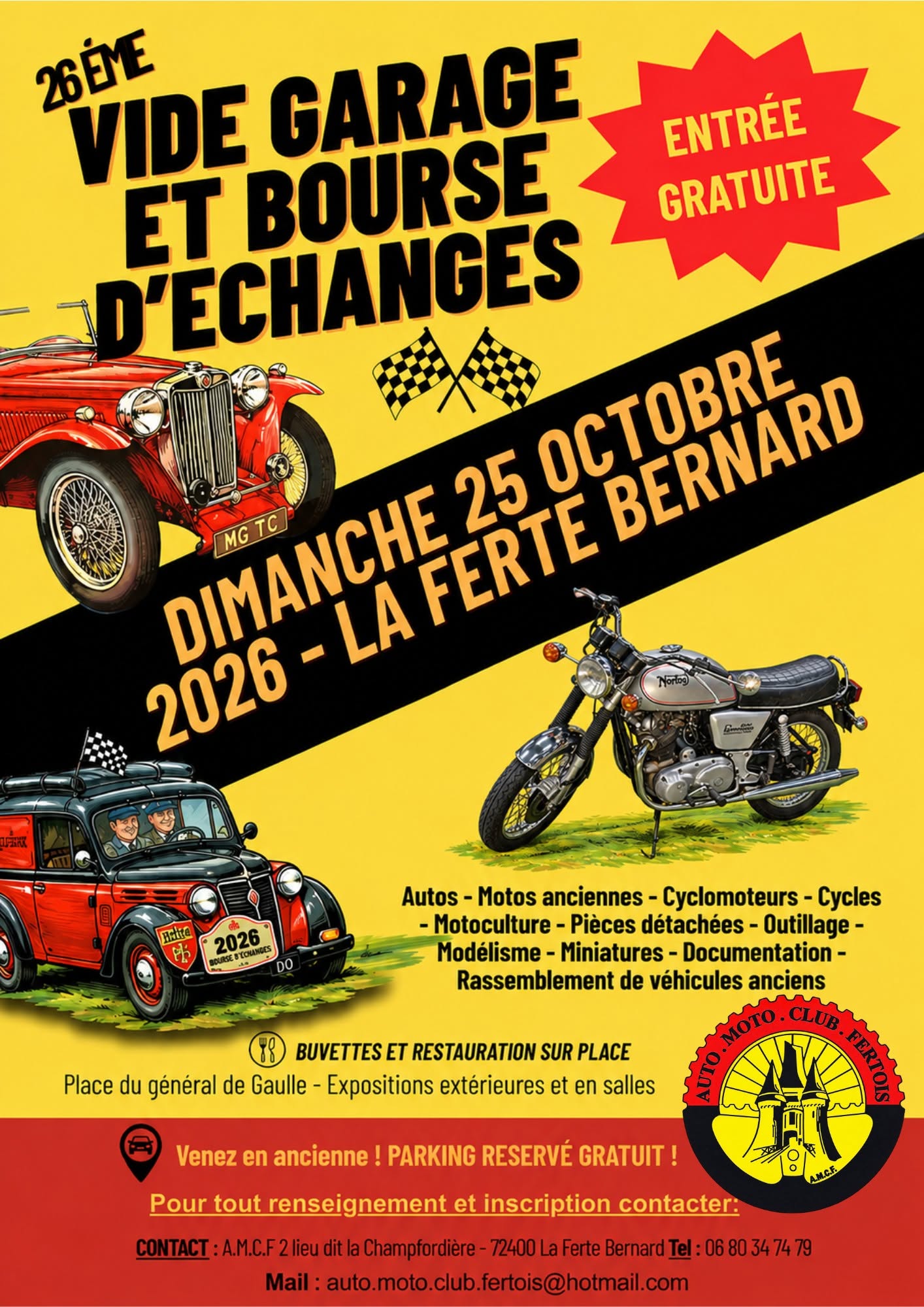 Vide garages et bourse d'échanges
